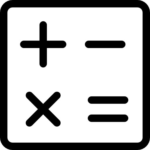 Descarga iconos gratuitos de Matematicas en PNG y SVG